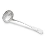 An Victorian silver soup ladle by IB, for James Berry or James Begg of Aberdeen, circa 1840 IB ...