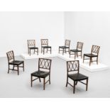 Ole Wanscher Set of eight dining chairs, designed early 1940s