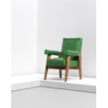 Le Corbusier and Pierre Jeanneret 'Advocate and Press' armchair, model no. LC/PJ-SI-41-A, designe...