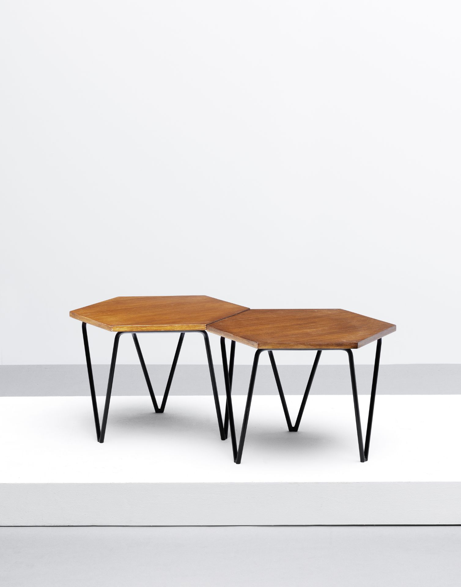 Gio Ponti Pair of modular tables, 1950s