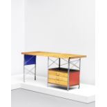 Charles and Ray Eames Early desk, model no. D-20-C, from the ESU/EDU series, 1950s