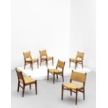 HANS J. WEGNER Set of six dining chairs, model no. CH31, 1960s