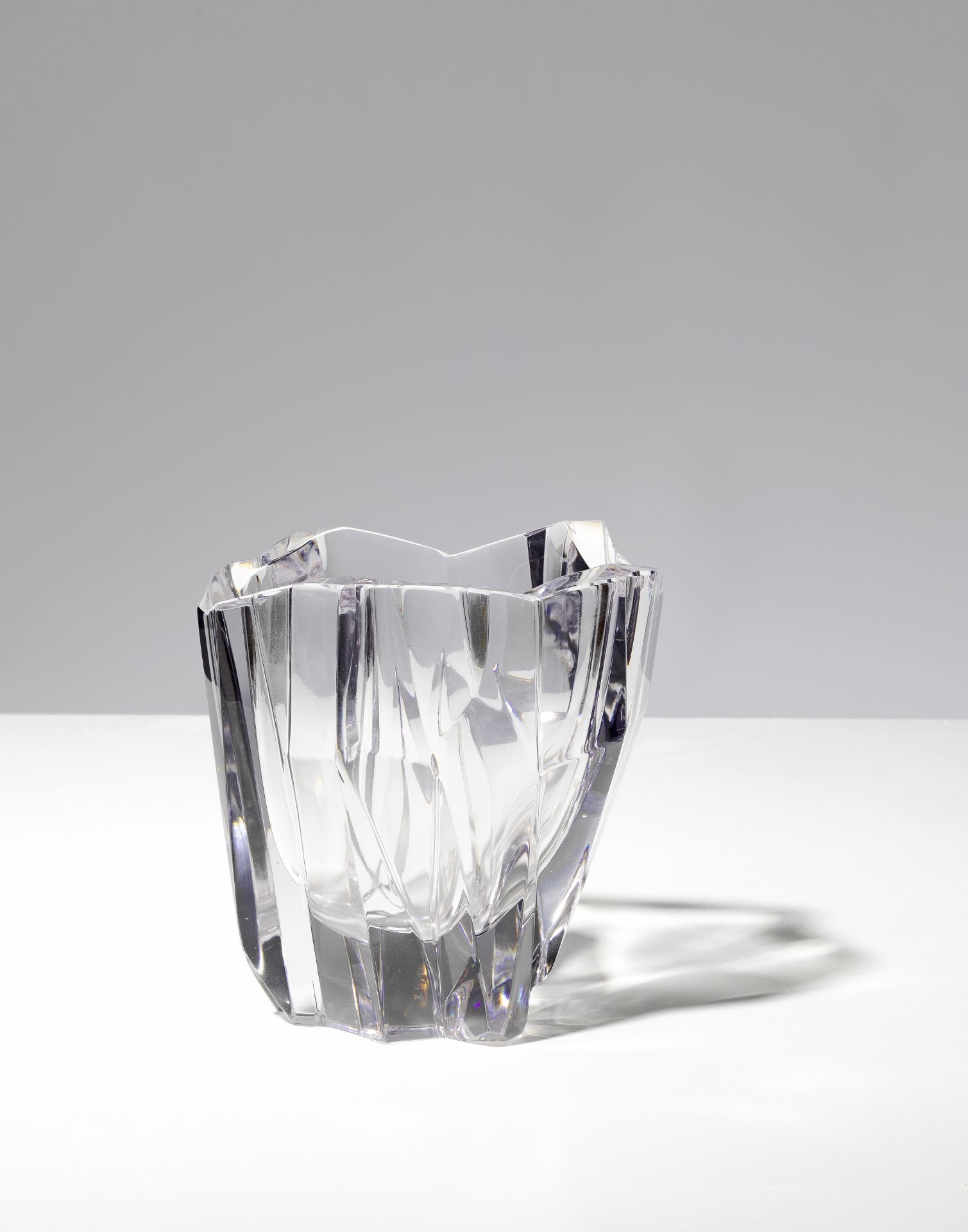 TAPIO WIRKKALA Vase, model no. 3825, from the 'Jäävuori' (Iceberg) series, 1956-1969