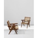 Pierre Jeanneret Pair of 'Easy' armchairs, model no. PJ-SI-29-A, 1955-1956