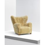 IN THE STYLE OF FLEMMING LASSEN Armchair, circa 1936