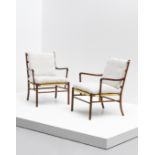 Ole Wanscher Pair of 'Colonial' armchairs, model no. 149, circa 1949