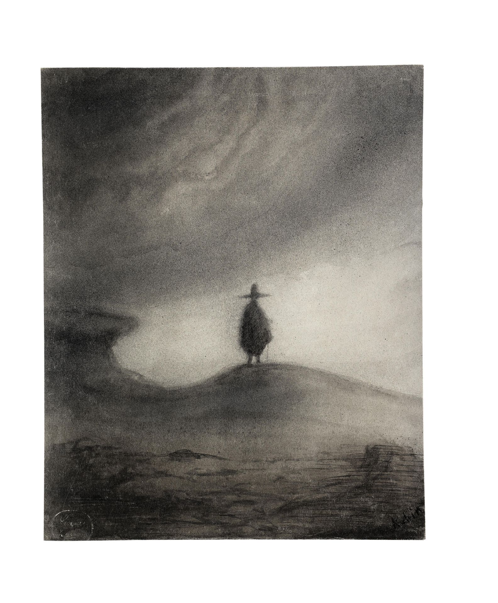 ALFRED KUBIN (1877-1959) Der Mann im Mond (Executed in 1903 - 1904)