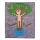 VICTOR BRAUNER (1903-1966) Composition (Painted on 16 March 1961)
