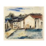 MAURICE DE VLAMINCK (1876-1958) Village (Executed circa 1925)