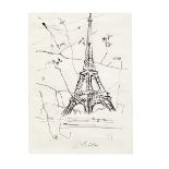 LÉONARD TSUGUHARU FOUJITA (1886-1968) Tour Eiffel (Executed in 1957)