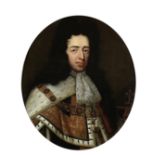 Follower of Sir Godfrey Kneller (Lübeck 1646-1723 London) Portrait of William III, bust-length, i...