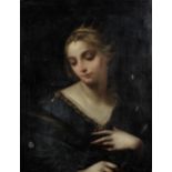 Circle of Antonio Franchi (Lucca 1634-1709 Florence) Saint Catherine of Alexandria unframed