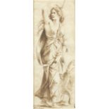 Attributed to Giovanni Battista Cipriani (Florence 1727-1785 London) Minerva