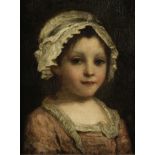 Circle of Jean Baptiste Greuze (Tournus 1725-1805 Paris) Portrait of a young girl, bust-length, ...