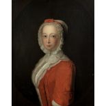 Bernardus Accama (Burum 1696-1756 Leeuwarden) Portrait of Anne, Princess Royal and Princess of Or...