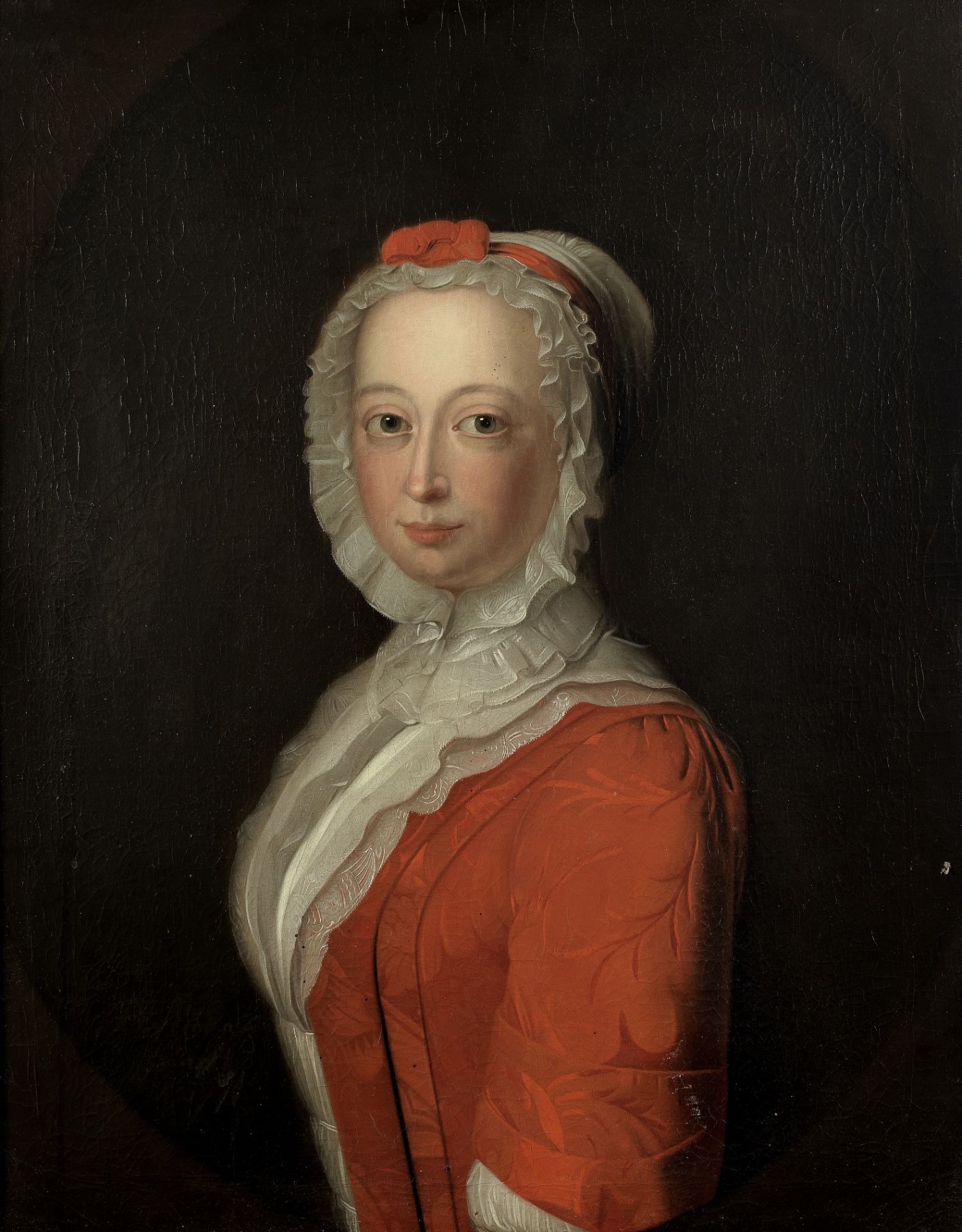 Bernardus Accama (Burum 1696-1756 Leeuwarden) Portrait of Anne, Princess Royal and Princess of Or...