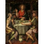 Circle of Bartolomeo Passarotti (Bologna 1529-1592) The Supper at Emmaus