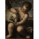 Venetian School, early 17th Century The Infant Saint John the Baptist unframed