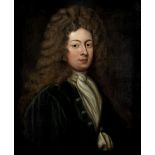 After Sir Godfrey Kneller, 19th Century Portrait of William Congreve, half-length, in a blue coat