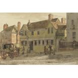 George Scharf the Elder (Bavaria 1788-1860 London) The White Horse Inn, Dorking