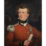 Circle of Ramsay Richard Reinagle (London 1775-1862 Chelsea) Portrait of a gentleman, traditional...