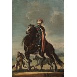 Circle of Francesco Antonio Simonini (Parma 1686-1753) A Turk on horseback unframed