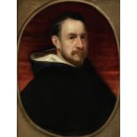 Circle of Sir Peter Paul Rubens (Siegen 1577-1640 Antwerp) Portrait of a Dominican monk, bust-len...