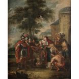 Antwerp School, 17th Century The Meeting of Abraham and Melchizedek