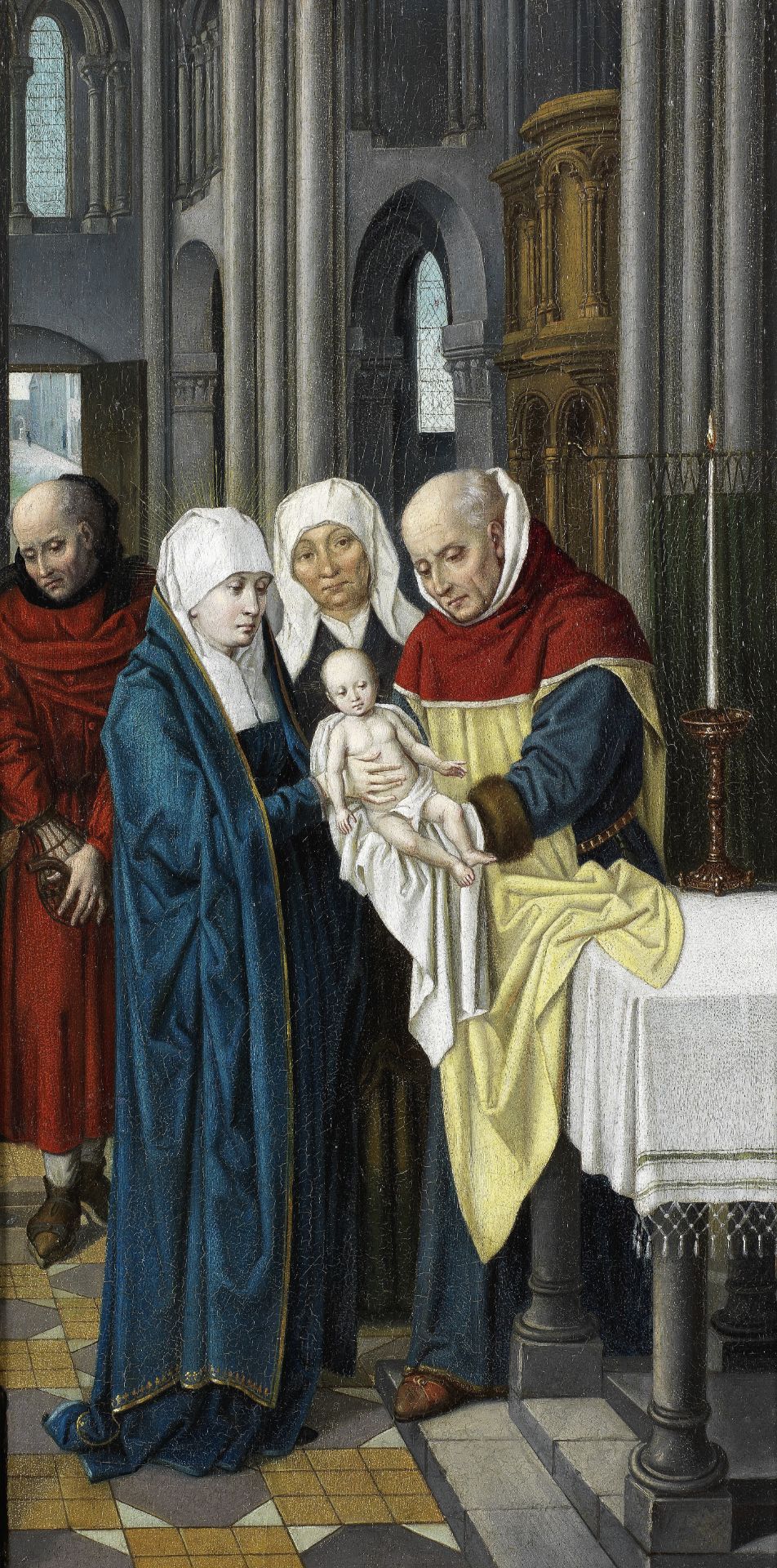 After Hans Memling, 17th Century The Presentation in the Temple