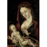 Follower of Jan Gossaert, called Mabuse (?Maubeuge circa 1478-1532 Antwerp) The Madonna and Child