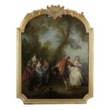 Circle of Nicolas Lancret (undefined, Paris 1690-1743) Fête Champêtre