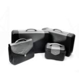 A four-piece set of leather luggage for Ferrari 575M Maranello by Schedoni, Italian, ((8))