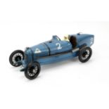 A collection of seven Alfa Romeo P2 clockwork tinplate toys by CIJ, French, mid-1920s-30s, ((7))