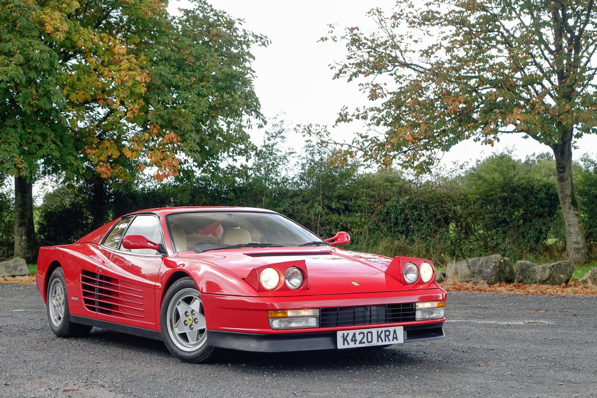 1992 Ferrari Testarossa Coupé Chassis no. ZFFAA17C000090563 - Bild 20 aus 61