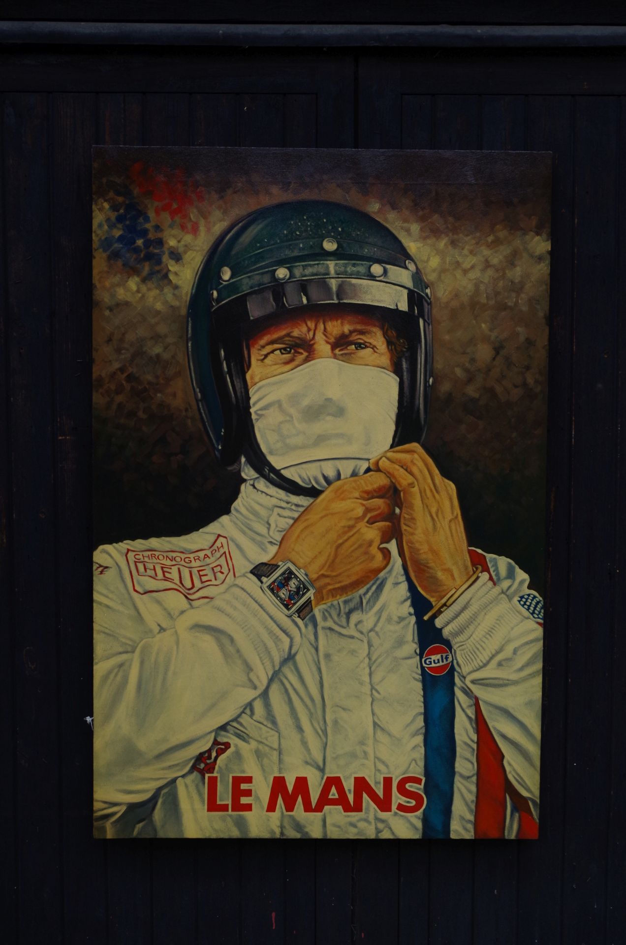 'Steve Mcqueen', an artwork on canvas,