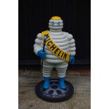 A HAND-PAINTED 'MR BIBENDUM' STANDING FORECOURT FIGURE,