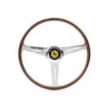 A Ferrari 250 steering wheel, Italian, 1960s,