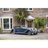 Offered from a distinguished private collection,1936 Alvis 4.3-Litre SA Drophead Coupé Chassis n...