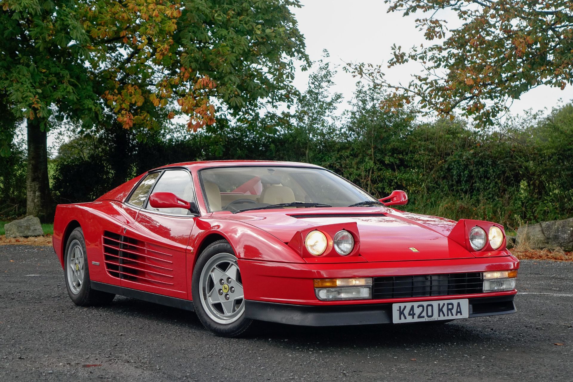 1992 Ferrari Testarossa Coupé Chassis no. ZFFAA17C000090563 - Bild 19 aus 61