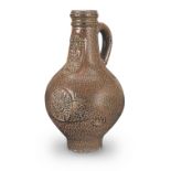 A 17th century stoneware bellarmine, Rhenish