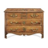 A Louis XV fruitwood commode, French