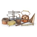 A miscellaneous group of metalwares (7)