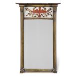 A small early 19th century giltwood pier mirror, circa 1820