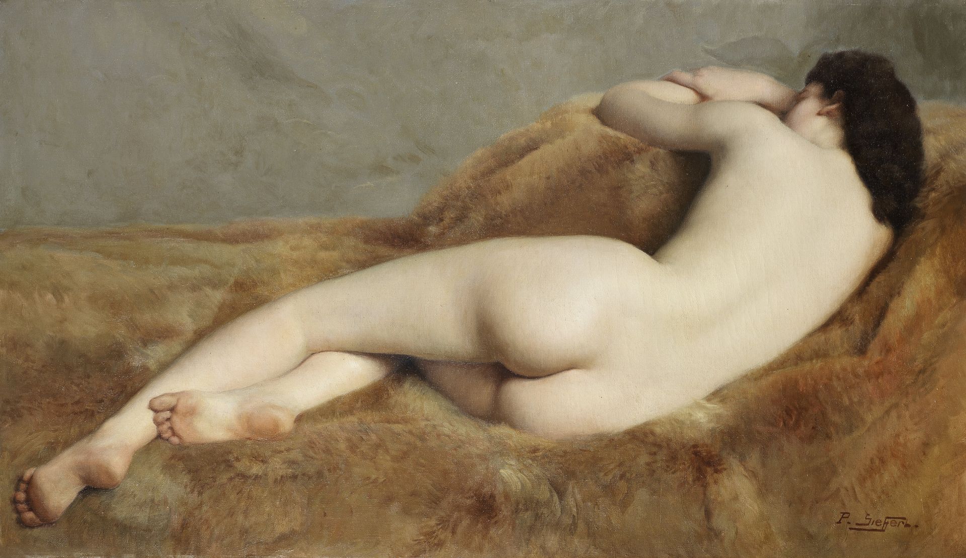 Paul Sieffert (French, 1874-1957) Reclining nude