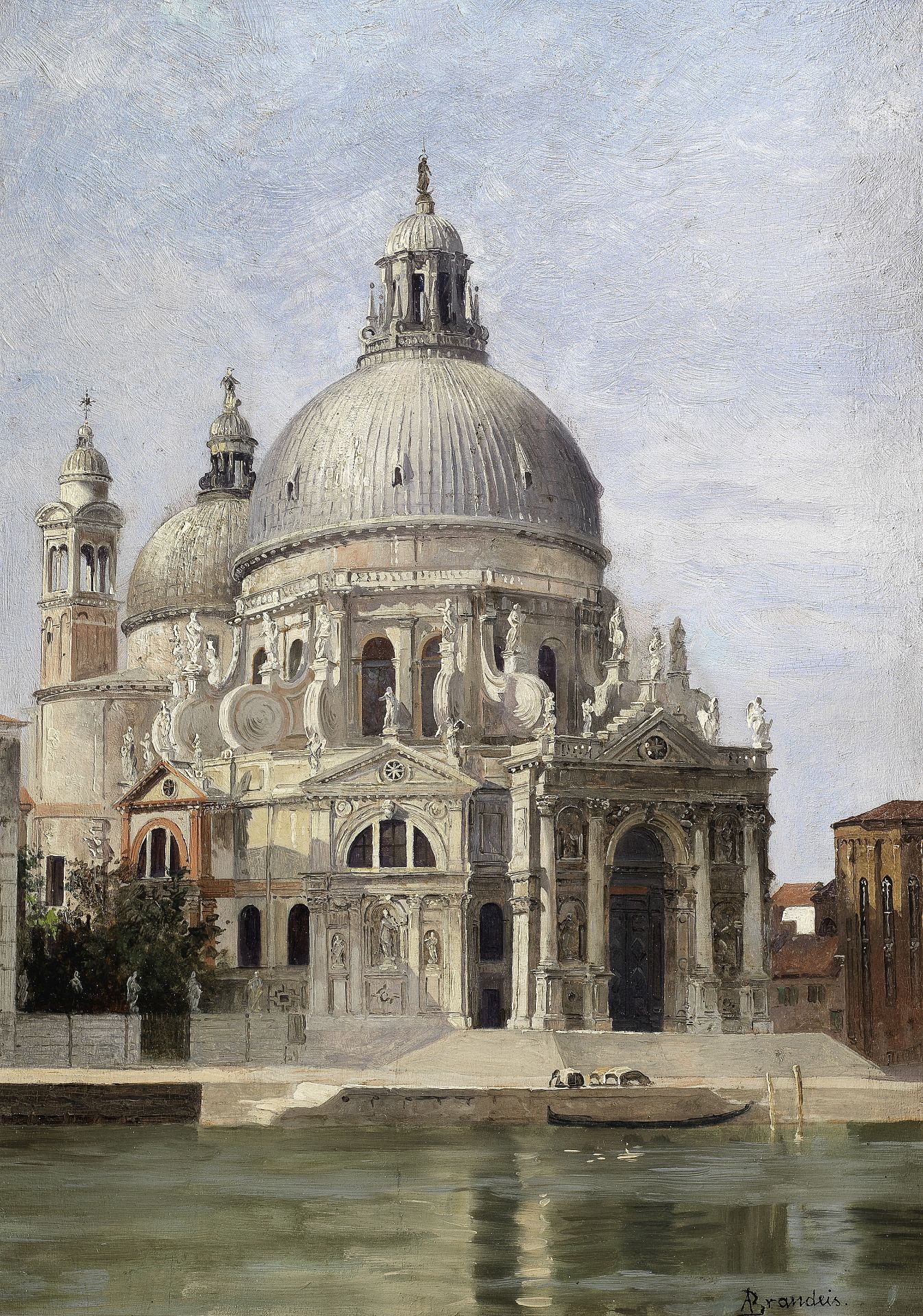 Antonietta Brandeis (Czech, 1849-1926) Santa Maria della Salute