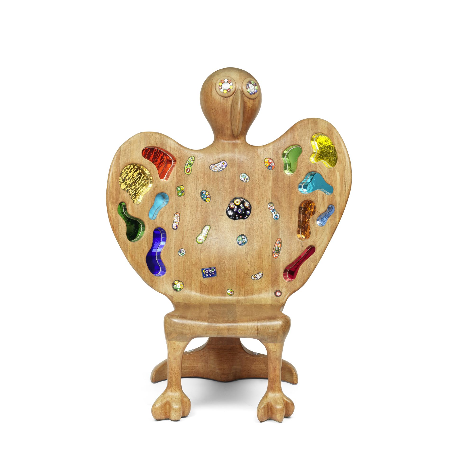 Niki de Saint Phalle (French, 1930-2002) Winged Owl Chair 1999