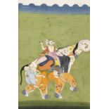 A composite elephant ridden by a demon Rajasthan, probably Jodhpur, early 19th Century