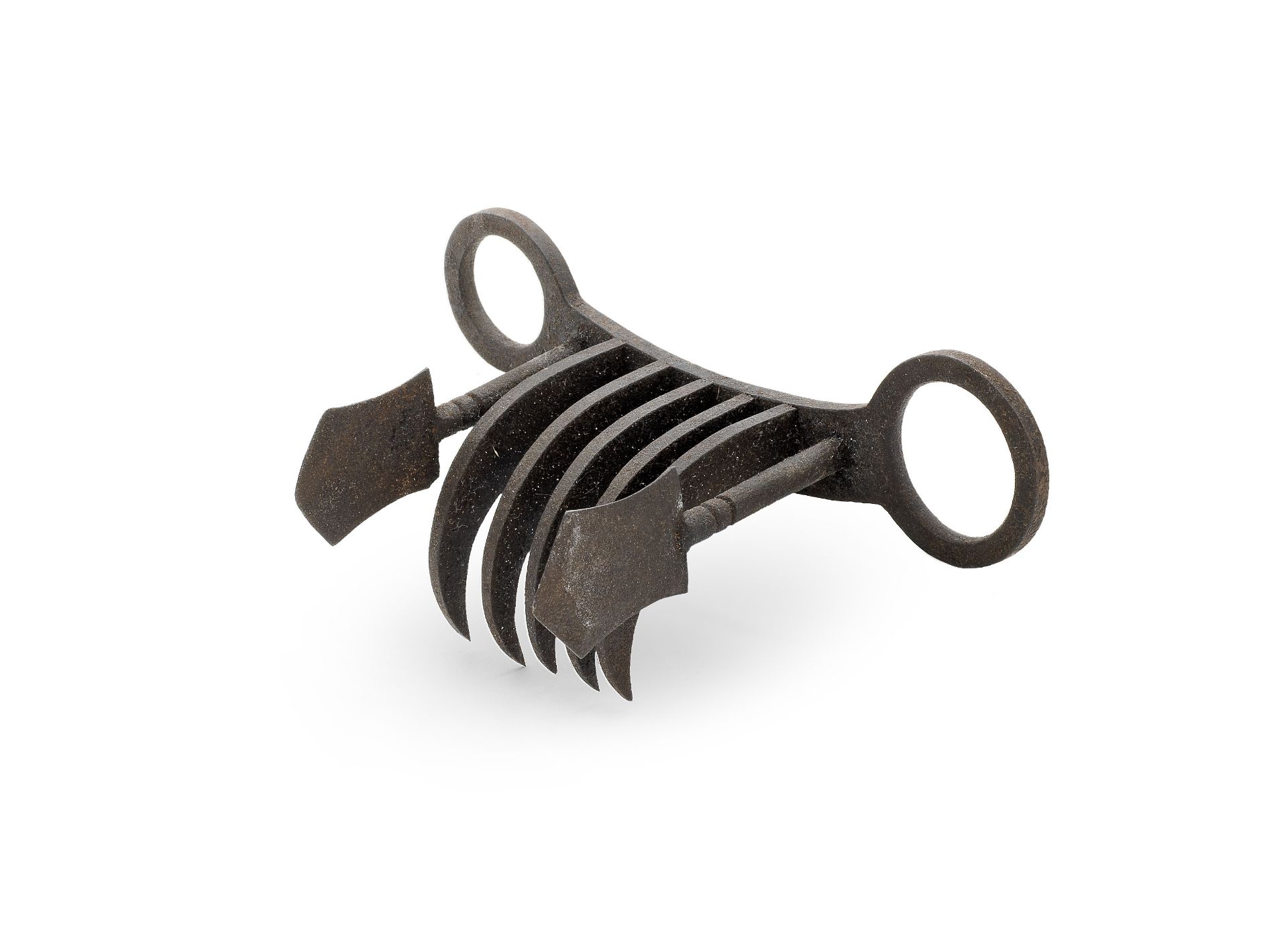 A steel 'tiger's claw' (Bagh Nakh) India, 19th/ 20th century