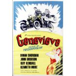 A 'Genevieve' film poster, British, 1953,