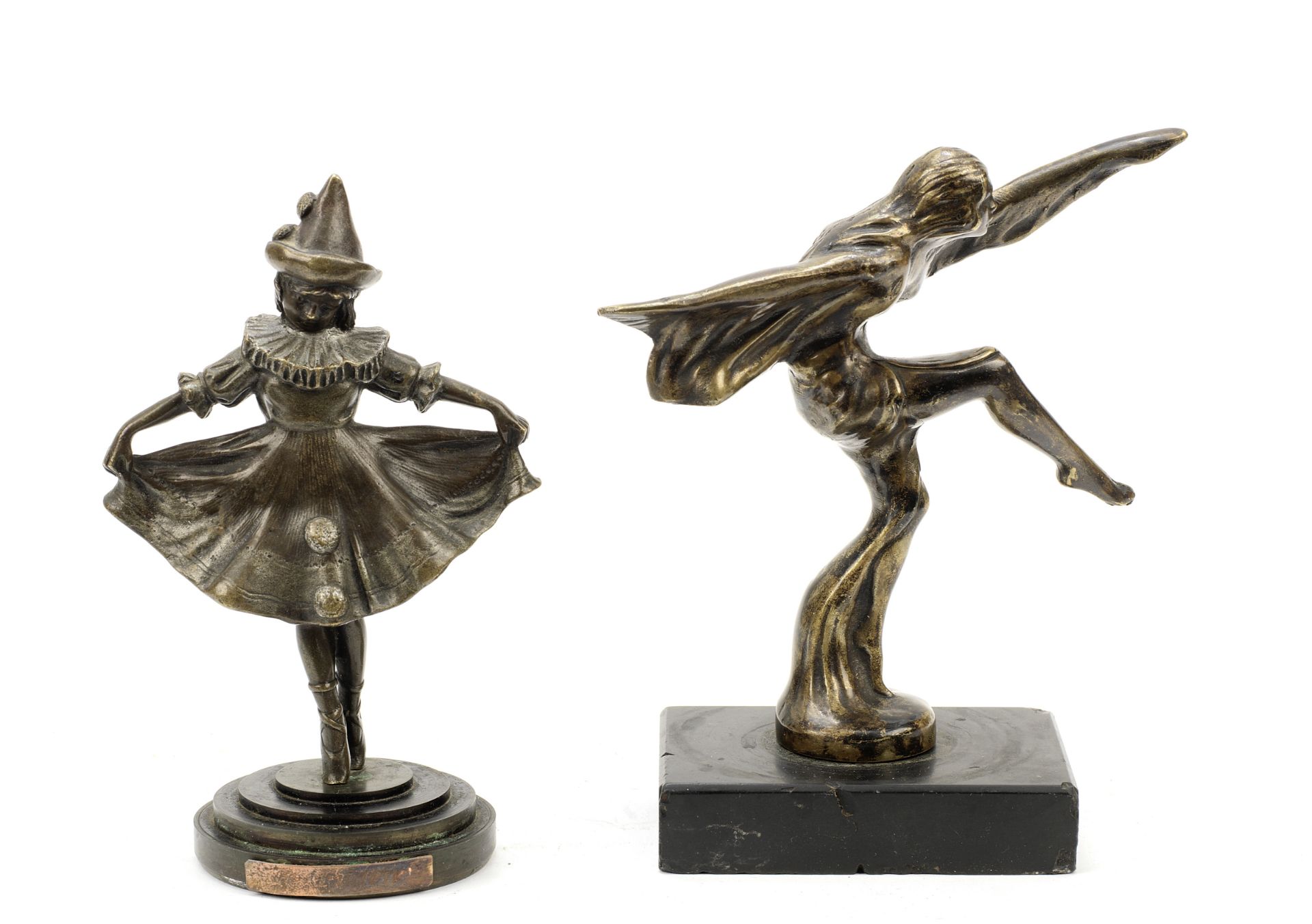 A 'Dancing Pierette' mascot by H. Fugere, French, 1910s, ((2))